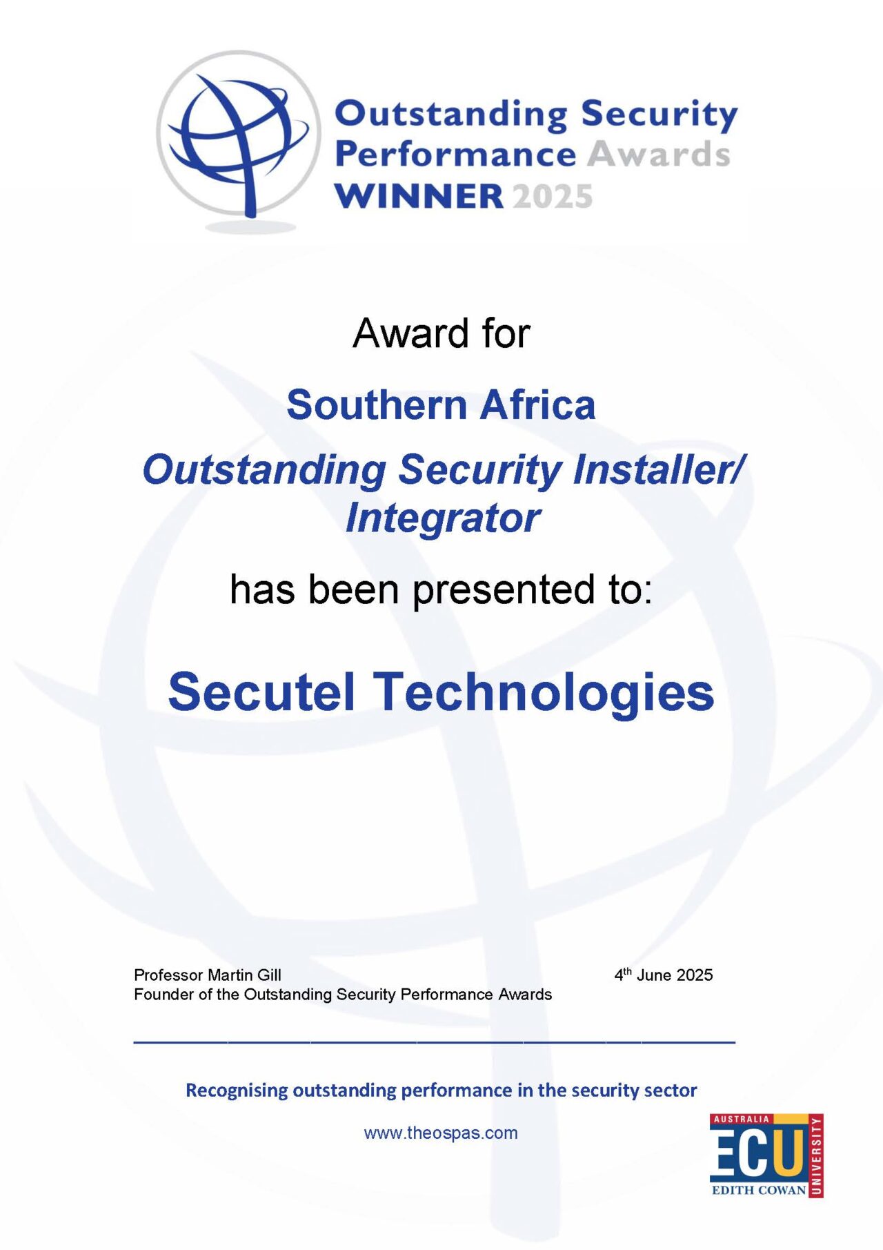 About Us_2025 | Secutel Physical Security Technology